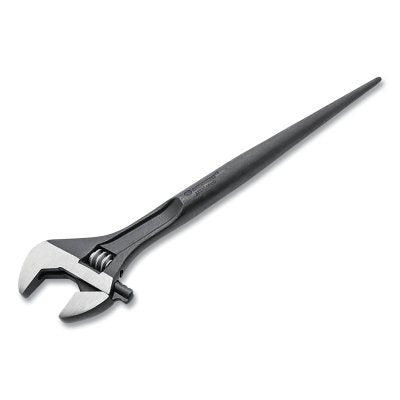 Adjustable Construction Wrench, 16 in L, 1-1/2 in Opening, Black Oxide