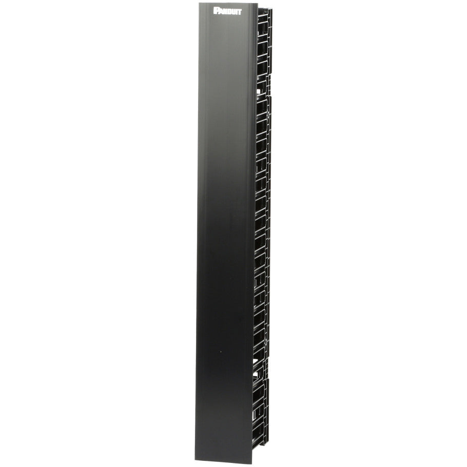 NetRunner Cable Manager, Vertical, Single-Sided, 83 H x 4.9 W x 6.5 in. D