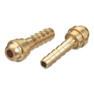 Barbed Hose Nipple, 200 psig, Brass, B-Size