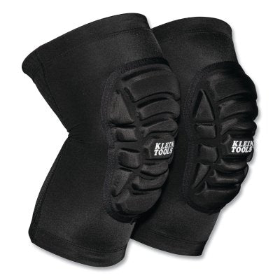 Lightweight Knee Pad Sleeve, Slip On, Black, L/XL