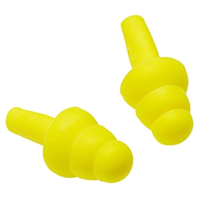 3M 340-4003 E-A-R Ultrafit Earplugs, Elastomeric Polymer, Yellow, Uncorded, Poly Bag