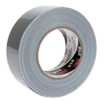 3M 689330-17225 DT8 All Purpose Duct Tape, 1.88 in x 60 yd x 8 mil, Silver