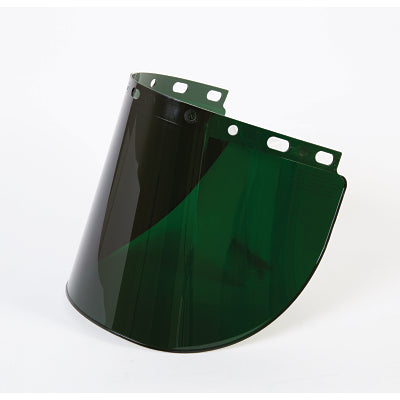 High Performance Faceshield Windows, Shade 3, Wide View, 16-1/2 in L x 8 in H