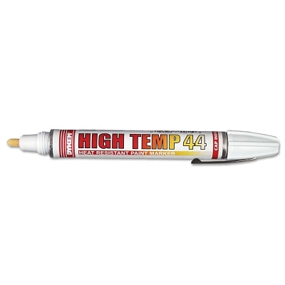 High Temp 44 Marker, Valve Action, White, Medium