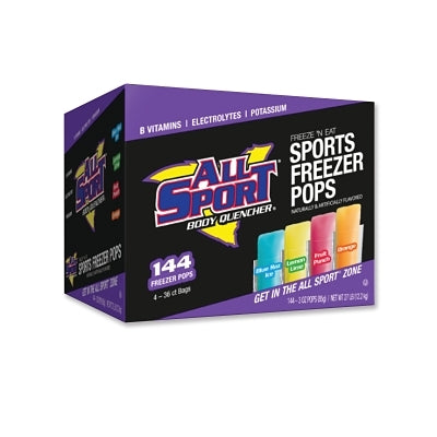 Freezer Pops, Regular, 3 oz, Tube, Assorted Flavors