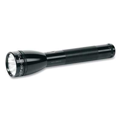 ML100 LED Flashlight, 2-Cell C Batteries, 137 lm, Black