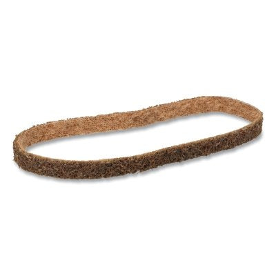 3M 048011-13639 Surface Conditioning Belt, 3/4 in x 18 in, Coarse, Brown