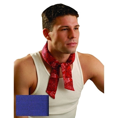 MiraCool Neck Bandana, 1-11/16 in W x 34.75 in L, Navy