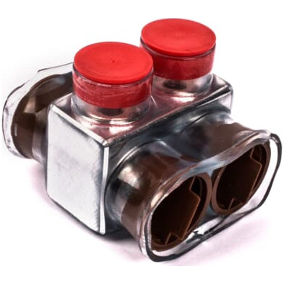 Multi-Tap Encapsulated Cable Blocks, 2 Outlet, 750 kcmil to 1/0 AWG