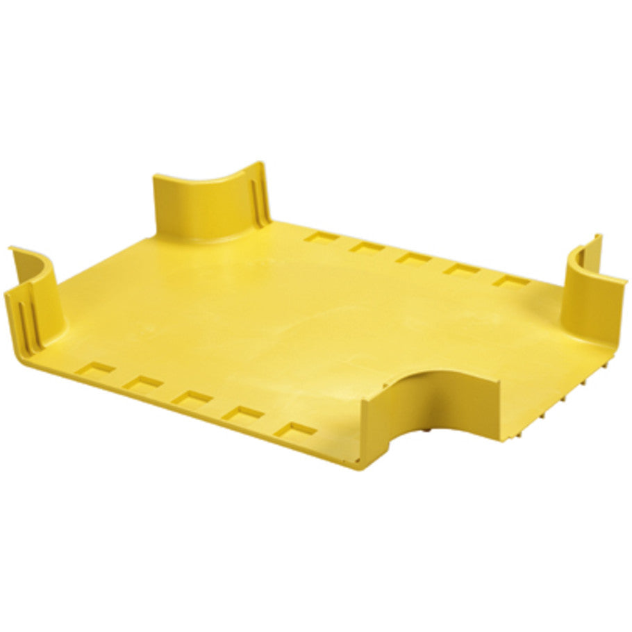 FIBERRUNNER 4- WAY CROSS, ATTACHES TO 24" X 4" CHANNELS