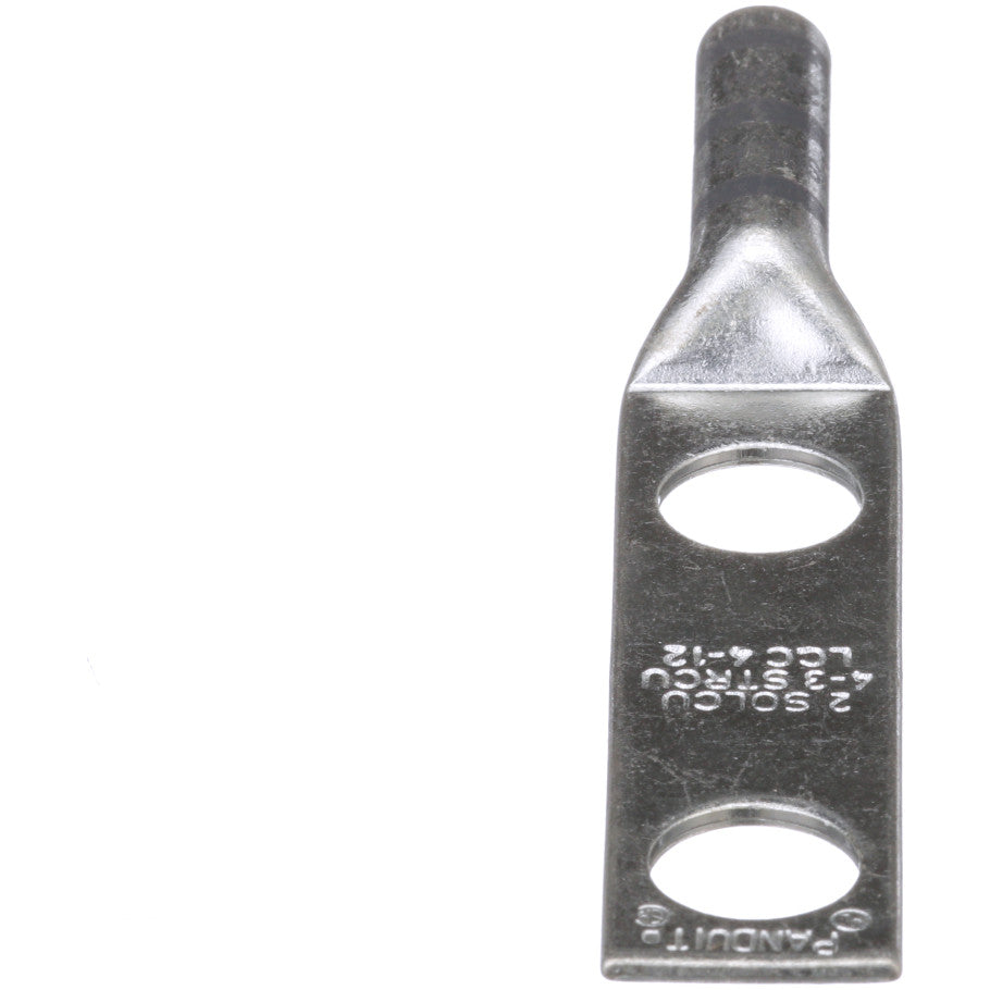 Long Barrel Lug, 2-Hole, Gray, 1/2 in.