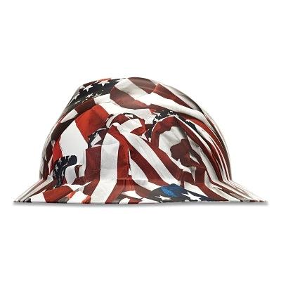 V-Gard Hydro Dip Finish Slotted Cap/Hat Assembly, Fas-Trac III Suspension, One Nation, for Hats Only