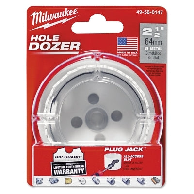 HOLE DOZER Bi-Metal Hole Saw, 2-1/2 in dia, 2.0 in Cutting Depth
