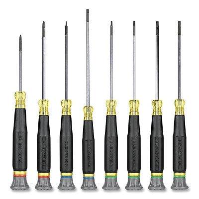 Precision Screwdriver Set, 8 Pc, Slotted/ Phillips/ TORX Tip