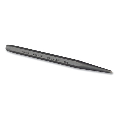 Center Punch, 5-5/8 in OAL, 1/2 in Tip Size, S2 Steel