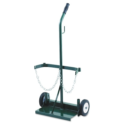 Series 100 Truck, Holds 7 in - 8 in Cylinders, 6 in Semi-Pneumatic, Plain Wheels