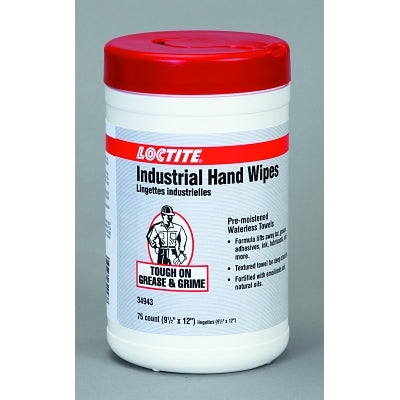 SF 7617 Industrial Hand Cleaner Wipes, 75 Sheets, Pail