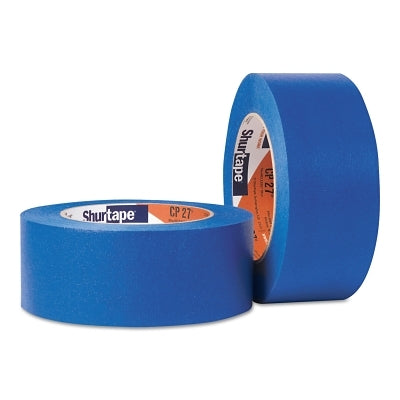 CP 27 14-Day ShurRELEASE Blue Painter's Tape, 36 mm W x 55 m L, 5.08 mil, Blue