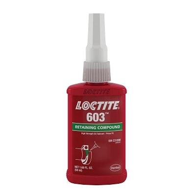 603 Retaining Compound, 10 mL, Squirt Bottle, Green