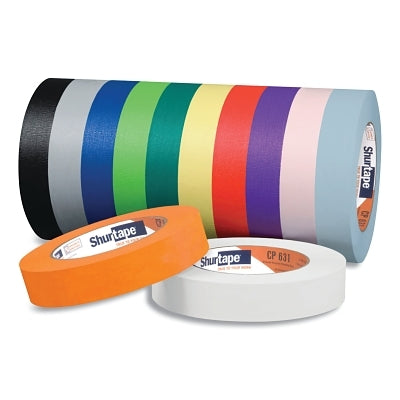 CP 631 General Purpose Colored Masking Tape, 0.94 in W x 60.1 yd L x 4.5 mil Thick, Red