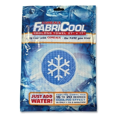 Cooling Towel, 17 in x 27 in, Blue