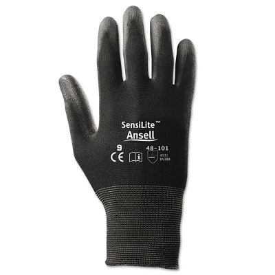 48-101 Coated Multi-Purpose Gloves, Size 7, Black