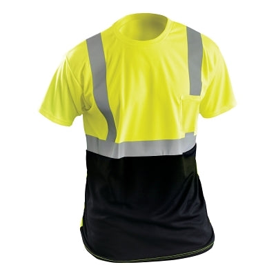 S T-SHIRT BLACK AND YELLOW
