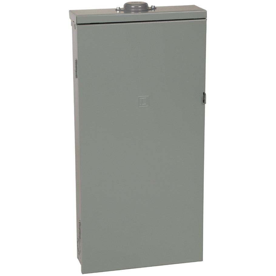 Load center, QO, 1 phase, 8 spaces, 16 circuits, 150A convertible main breaker, NEMA3R, feedthru lugs