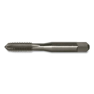 Bright Bottoming Straight Flute Hand Taps, 2FL, #6-32 Tool Size, UNC