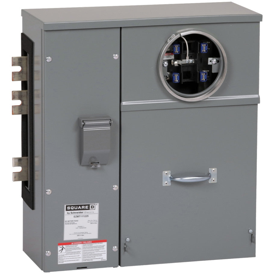 Meter Center, Ringed, 1200 (Bus) A, 225 (Line) A, 1 Phase (In) Phase, 1 Phase (Out) Phase, 1, 120/240 V