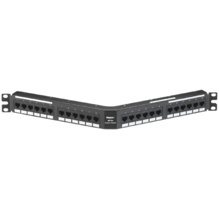 DP5e Cat 5e UTP Angled Patch Panel, 24-Port