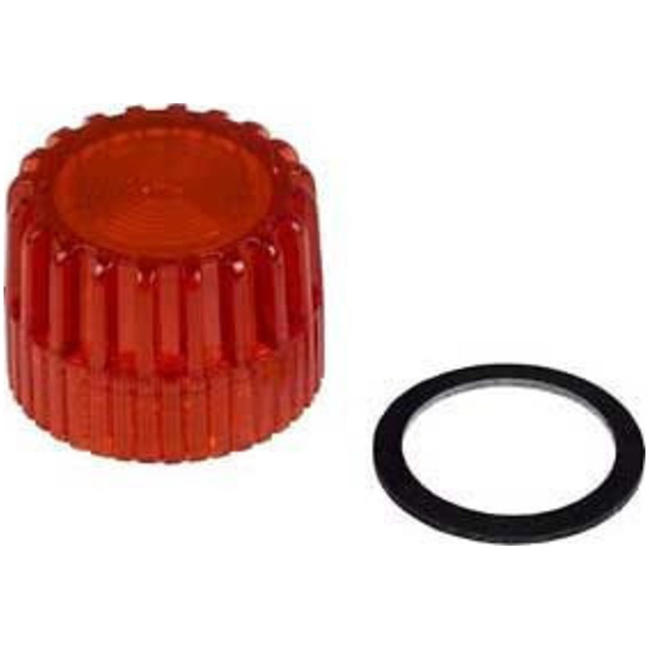Illuminated Pushbutton Cap, Red