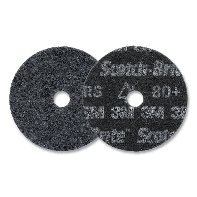 3M 068060-67236 Precision Surface Conditioning Disc, Heavy Duty, 5 in dia, 7/8 in Arbor, Extra Coarse, 80 Grit, 12000 RPM