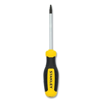 Square Tip Screwdriver, 2 Pt Tip Size, 6 in Shank Length