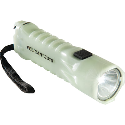 3310PL LED Flashlight, 3-AA Batteries, 378 lm High, Glow-in-the-Dark