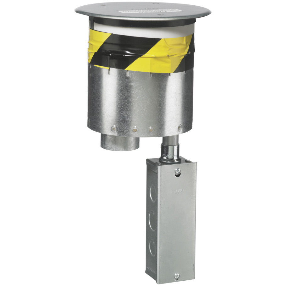 Fire Rated Poke Throughs, Recessed 6" Series, Through Floor Fitting With Junction Box Only, No Sub Plates