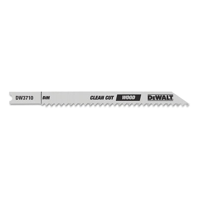 U Shank Wood Cutting Jig Saw Blades, 4 in, 10 TPI, Fine Cut Smooth Finish