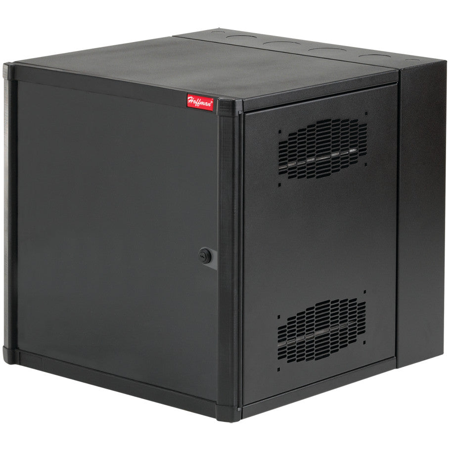 ACCESSPLUS Type I Network Cabinet, Steel, Wall-Mount, Solid Door, 19 RU