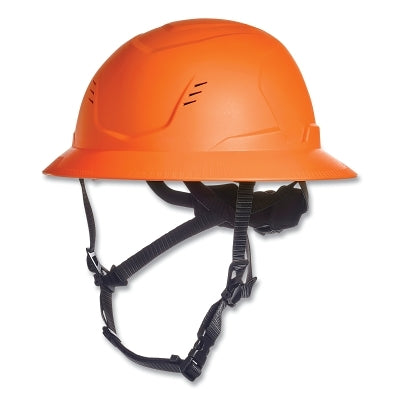 V-Gard H2 Safety Helmet, Type II, Full Brim, Rachet Suspension, Vented, Mips System, Orange