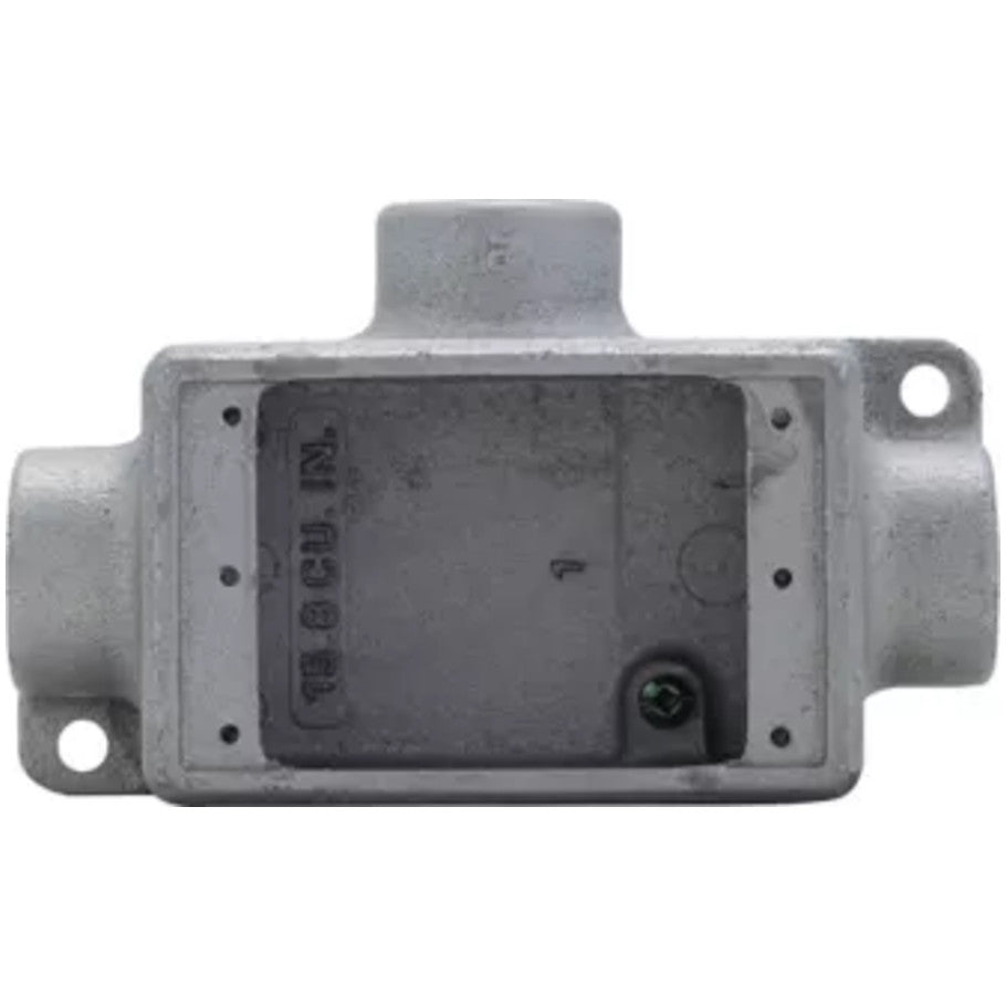 Condulet FD Box, Feraloy Iron Alloy, 1-Gang, 2-1/2 in. Deep, (3) 1 in. Hubs