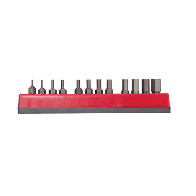 12-Pc Insert Bit Set, SAE Hex