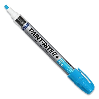 Paint-Riter+ Oily Surface Paint Marker, Light Blue, 1/8 in Tip, Medium