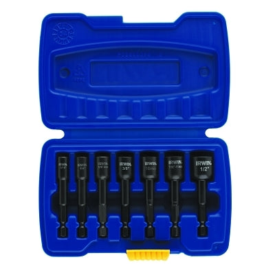 7-pc POWER-GRIP Sets, 1/4 in Drive, Carbon Steel