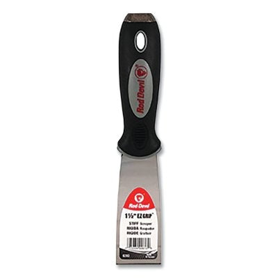 EZ Grip Stiff Putty Knife, 1-1/2 in L, 1.5 in W, Stiff