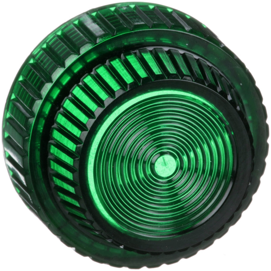Plastic Fresnel Green Pilot Light Lens