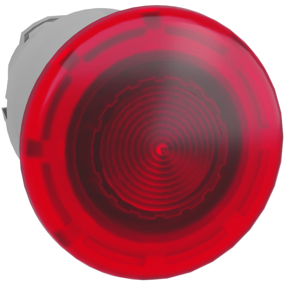Heads for Maintained Illuminated Push Button, Red