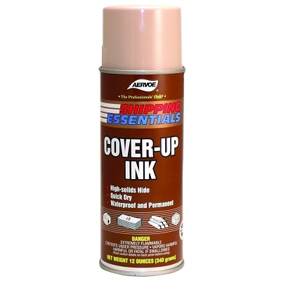 Cover-Up Ink, 12 oz Aerosol Can, Tan