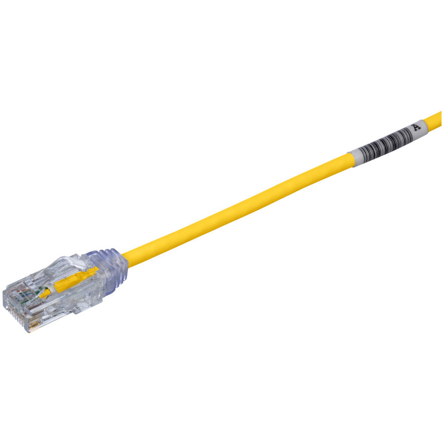 TX6-28 Cat 6 UTP Performance Patch Cords, 28 AWG, 10 FT, Yellow