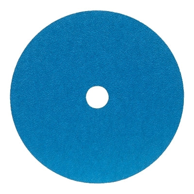 BlueFire F826P Coated-Fiber Disc, Ceramic/Zirconia Alumina, 7 in x 7/8 in, 36 Grit, Arbor Hole
