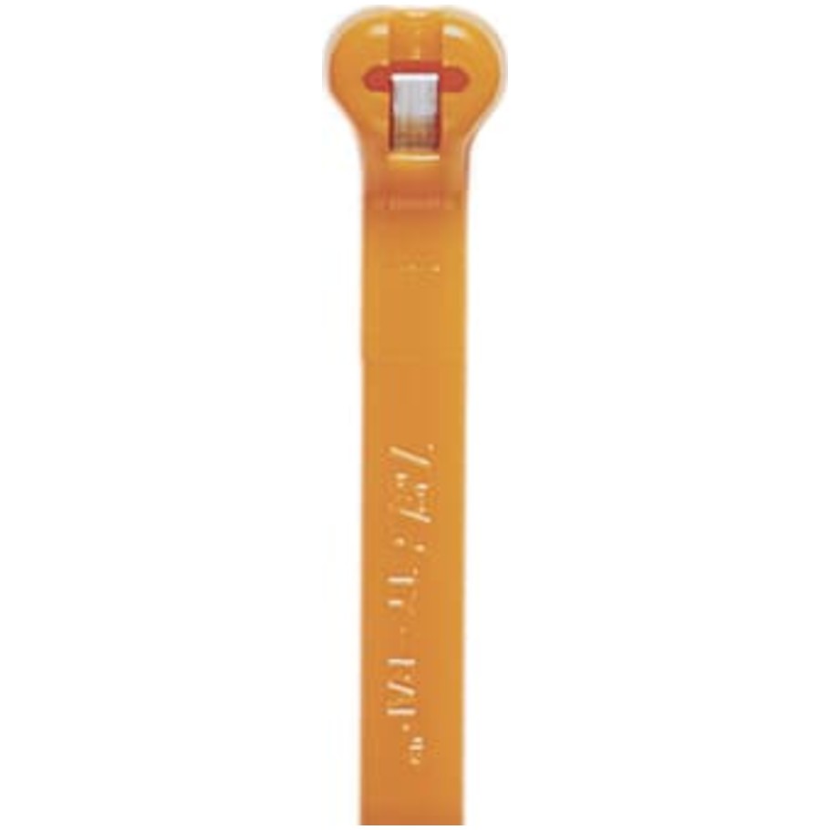 CABLE TIE 120LB 13IN ORANGE NYLON